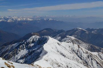 panorama dalla vetta