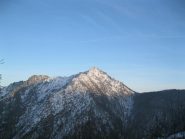 L'uja di Calcante al ritorno  da Monti - versante di salita - a sinistra le Lunelle