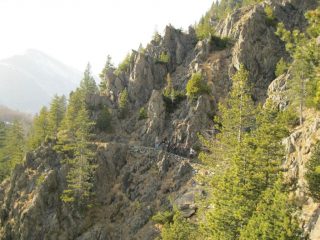 il bellissimo sentiero della forestale