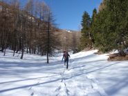 salendo nel Vallone di Caramagne