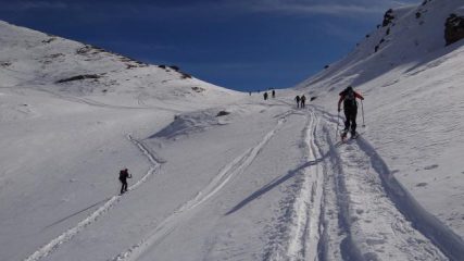 verso la bocchetta Scarpia