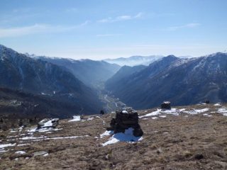 Pascoli del San Bernè sulla Val Grande