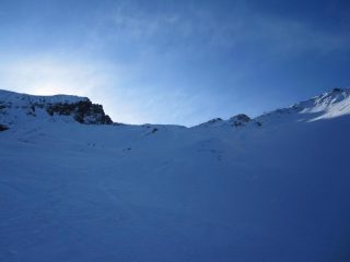 salendo al mattino presto