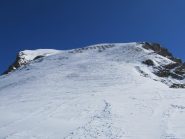 La dorsale Nord Ovest con i paravalanghe