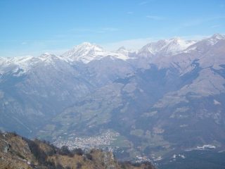 Panorama dalla vetta.