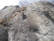 Marco F dopo l'esplosiva partenza del 5b