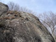 Marco F a metà salita