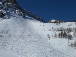 i ricami di discesa dal Cobre