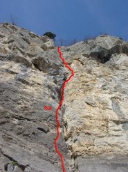 diedro di 6a (32 mt)