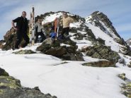 La compagnia in punta al Telcio