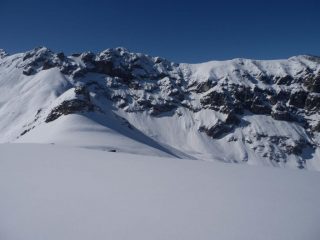 salendo oltre il Colle Balur,uno sguardo indietro