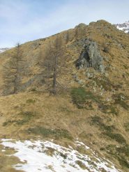 Ultimo tratto della cresta