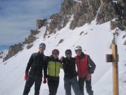 La forte squadra al colle Feuillas