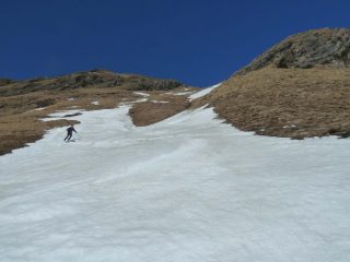 Tratto con neve al limite