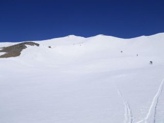 parte alta con la punta