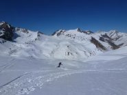 Discesa sotto il colle