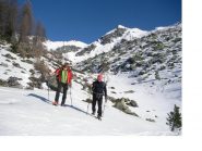 Calo e Giovanni si apprestano a scendere..