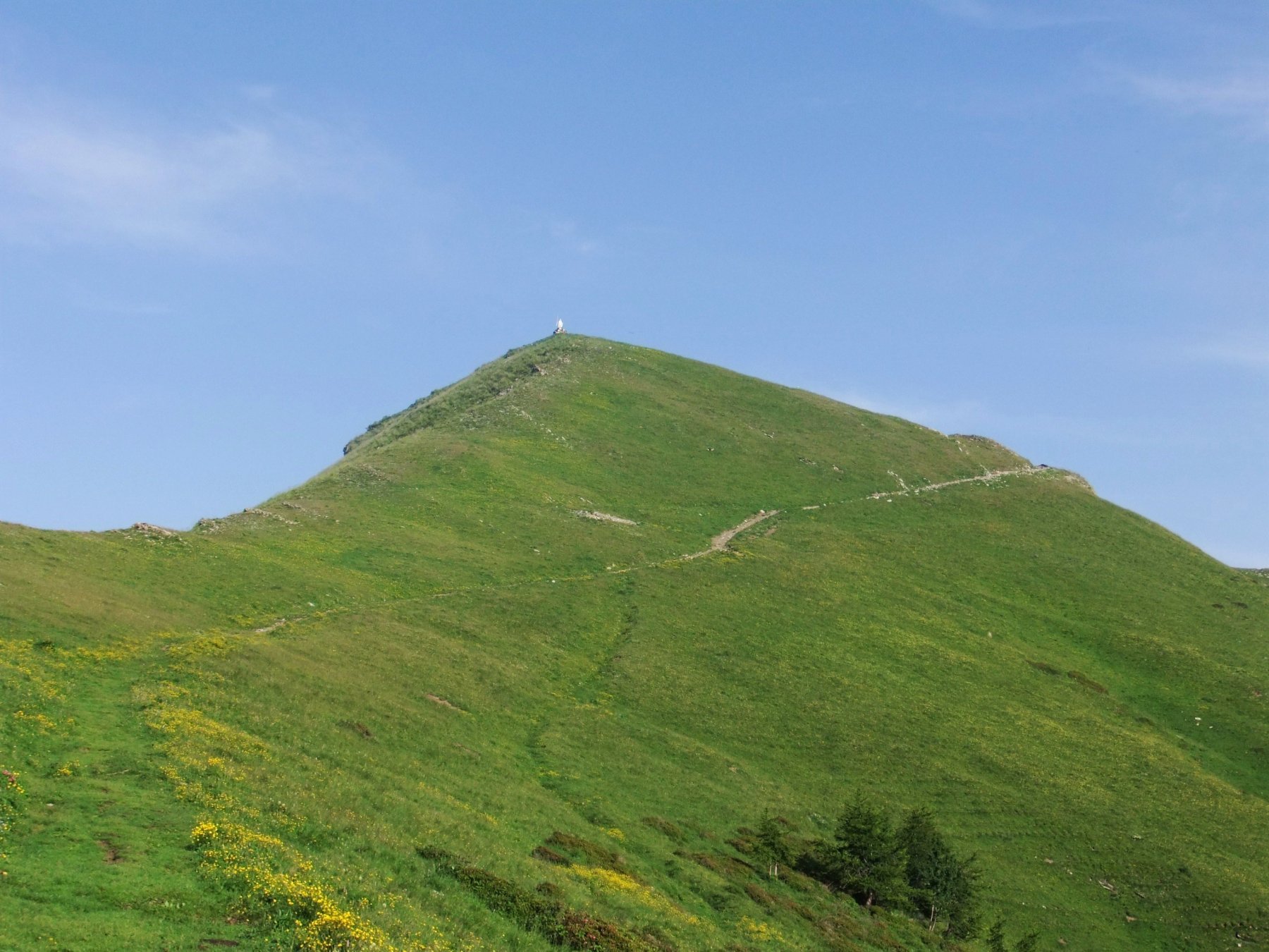 Verso la cima del Frontè