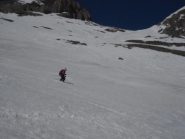 discesa dalla Chalande Ronde