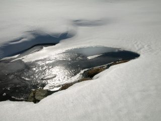 Torrente di fondovalle a quota 2490 m
