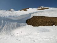 Innevamento vario a quota 2380 m