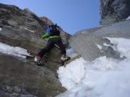 grande Giovanni! velocissimo sulla fascia rocciosa