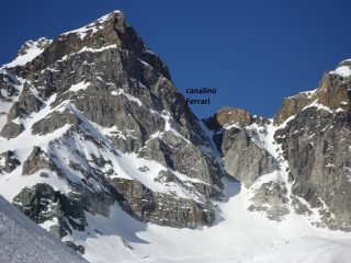 ecco il nostro canalino di salita