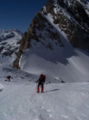 dopo il colle salendo verso la vetta