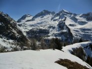 Becca Frudiera e Punta di Soleron dalla vetta