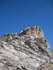 la cresta vista dal colletto