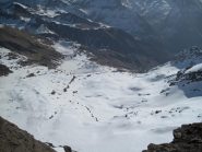 il piano delle manze, itinerario di salita