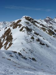 cresta del Saxner vista dal Fleckner  