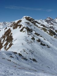 cresta del Saxner vista dal Fleckner  