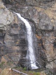 Cascata del Rio Roc, salendo da Pianchette