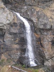 Cascata del Rio Roc, salendo da Pianchette