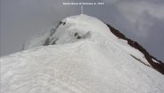 la vetta vista dall'anticima (17-3-2012)