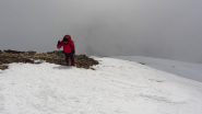 salendo lungo la cresta Sud..02 (17-3-2012)