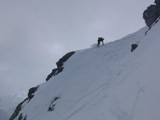 Chetto on the ridge, good snow