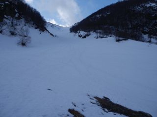 salendo verso il Colletto Marmorera