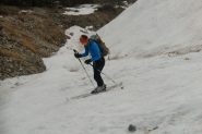 Fede all'uscita del letto del torrente