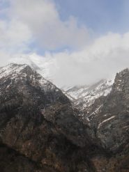 04 - Dal Rocciamelone (In alto a sx) al fondo all'orrido (Basso a dx) ci sono 2500mt di dislivello...