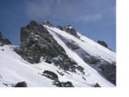 La cresta nord del Rouit  dal colletto 3051