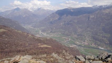 il fondovalle verso la VdA