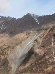 07 - Fronte alto della frana del Prebec