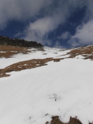 11 - I nevai da risalire per arrivare in cresta