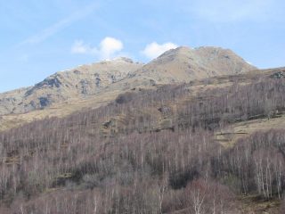 Quinzeina Nord e Sud dal sentiero di salita