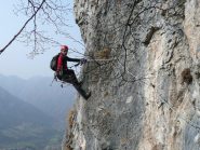 Sul traverso in aderenza
