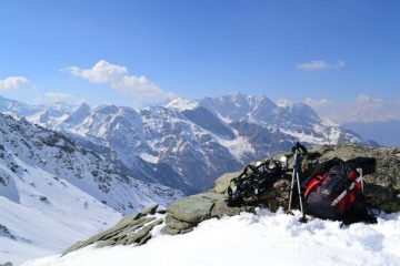 la Val Clavalité vista dal Colle di Raye Chevrère