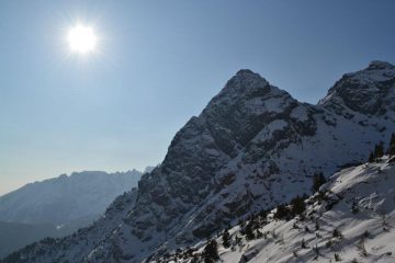 splendida giornata e sole caldo