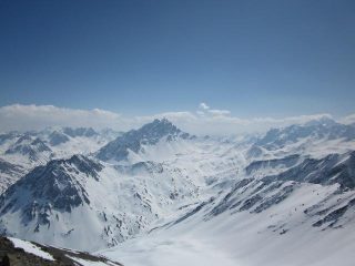 ancora dalla vetta verso il Galibier